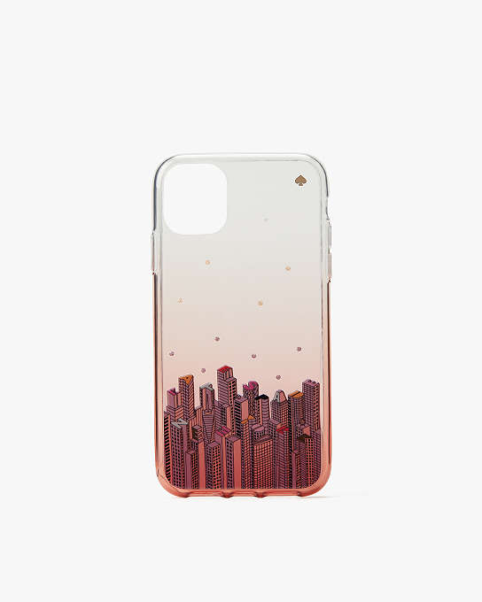 Jeweled City Skyline I Phone 11 Case | Kate Spade New York