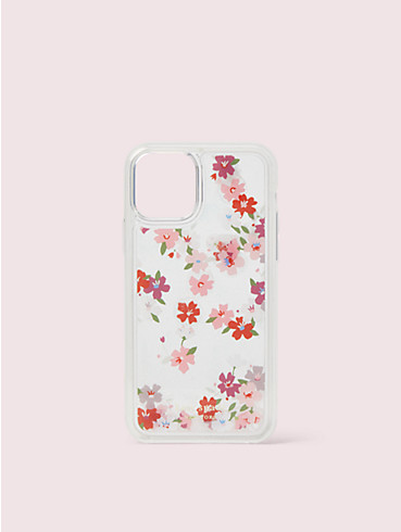 cherry blossom liquid glitter iphone 11 pro case, , rr_productgrid