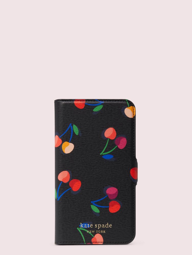 Spencer Cherries Iphone 11 Pro Magnetic Wrap Folio Case | Kate Spade New  York