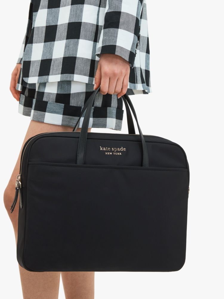 kate spade black laptop bag