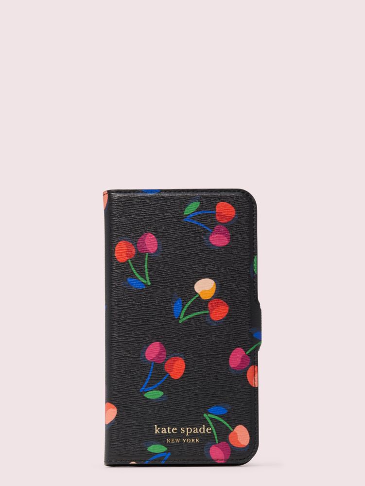 Spencer Cherries Iphone 11 Wrap Folio Case Kate Spade UK
