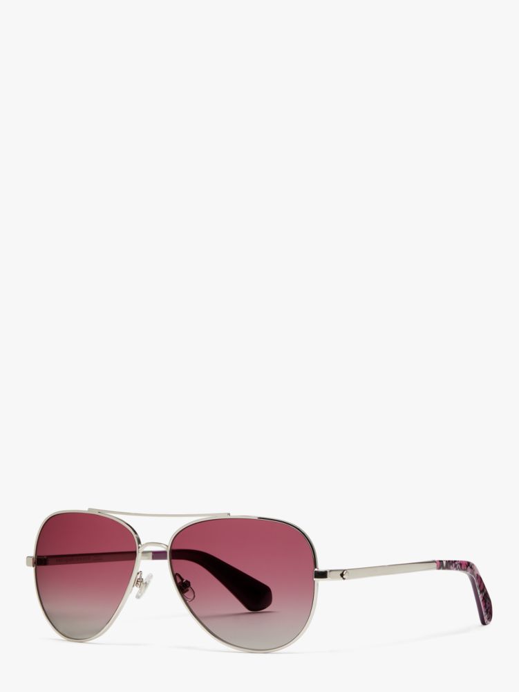 Avaline Sunglasses, Silver, Product