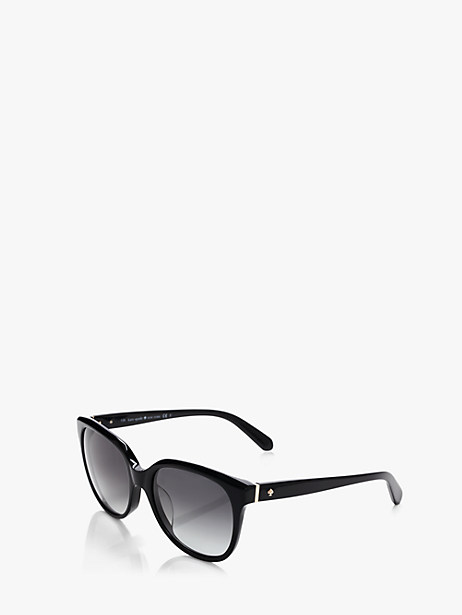 Kate Spade Bayleigh Sunglasses In Black