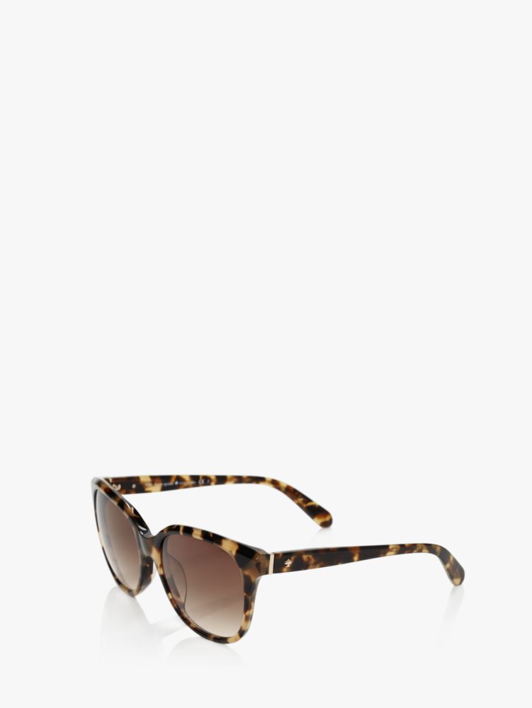 Kate Spade Bayleigh Sunglasses In Camel Tortoise