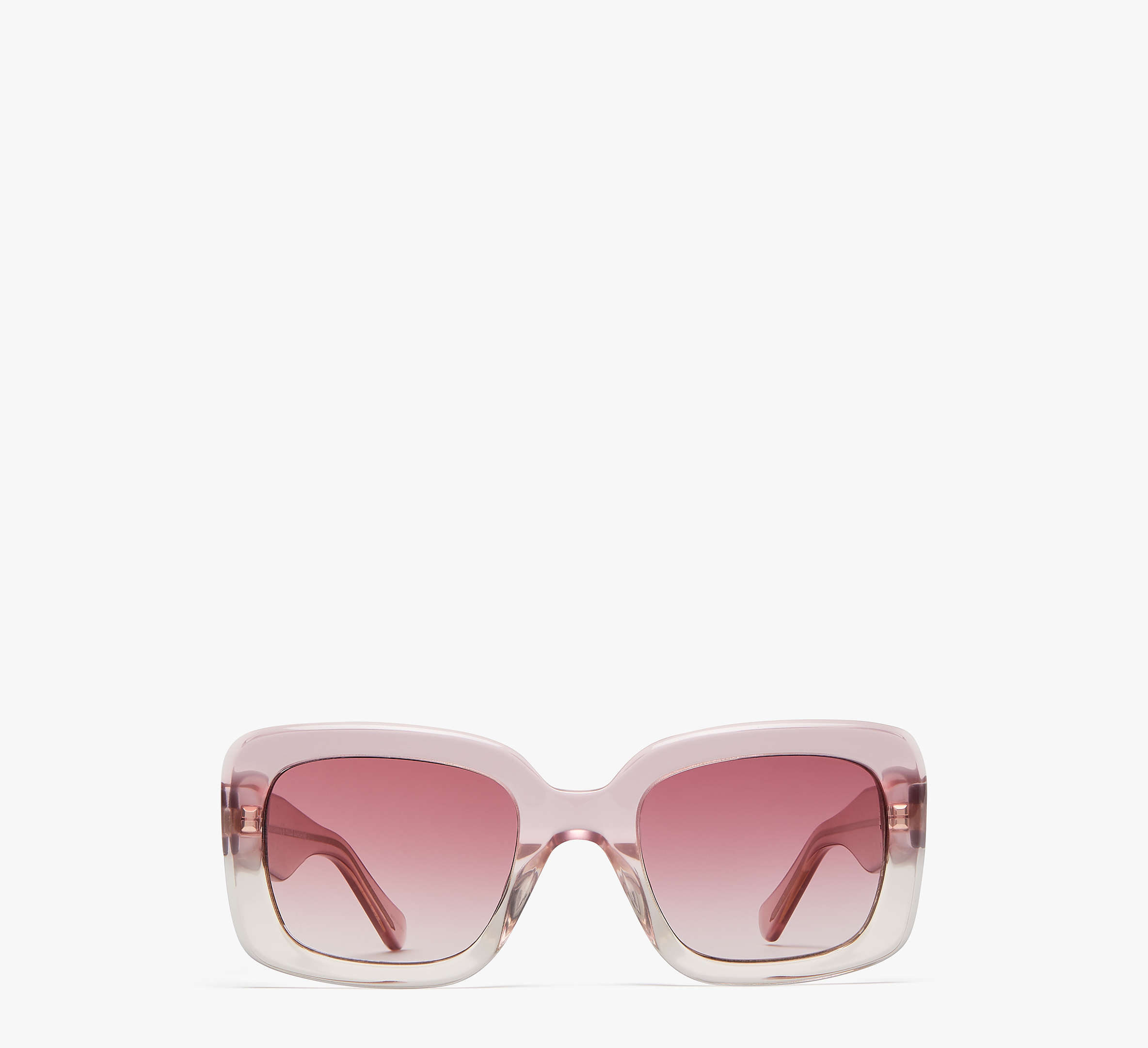 Shop Kate Spade Bellamys Sunglasses In Pink