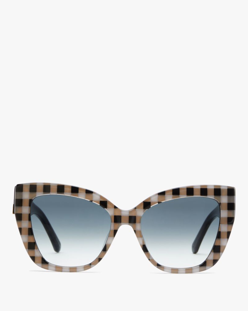 Shop Kate Spade Bexley Sunglasses In White