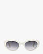 Crystal Sunglasses, White, Product