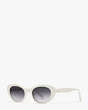 Crystal Sunglasses, White, Product