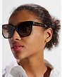 Desi Polarized Sunglasses, Brown Tortoise, Product