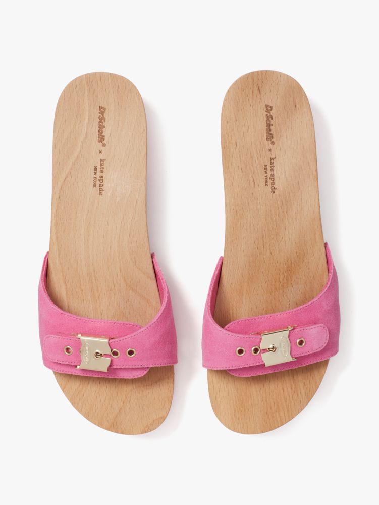 Dr. Scholl's X Kate Spade New York Crushed Watermelon Suede Slide Sandal | Kate  Spade New York