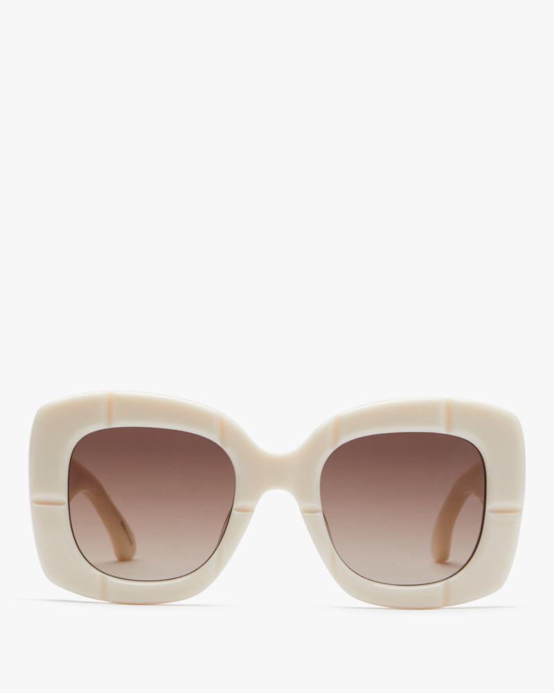 Kate Spade Josey Sunglasses In White