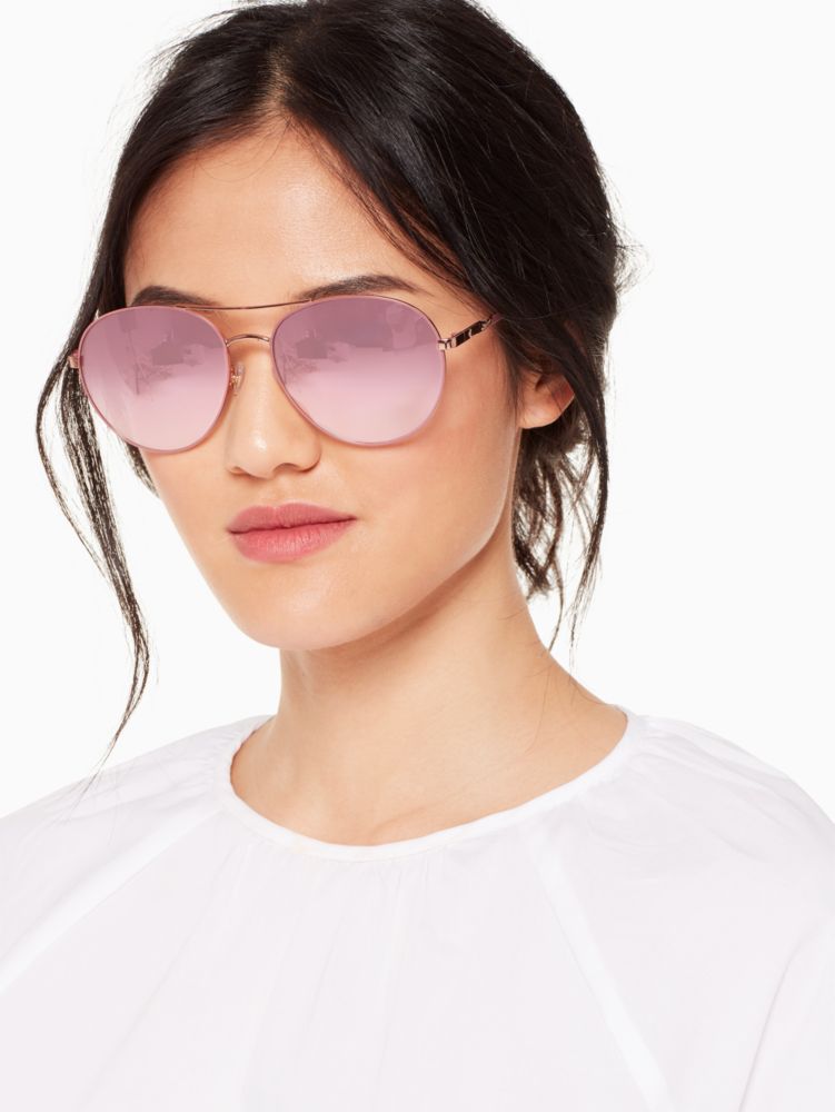 kate spade joshelle aviator sunglasses