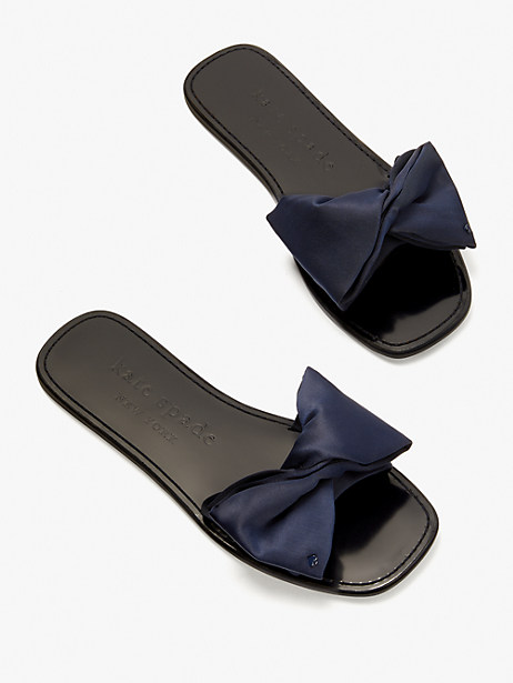 Bikini Bow Slide Sandals