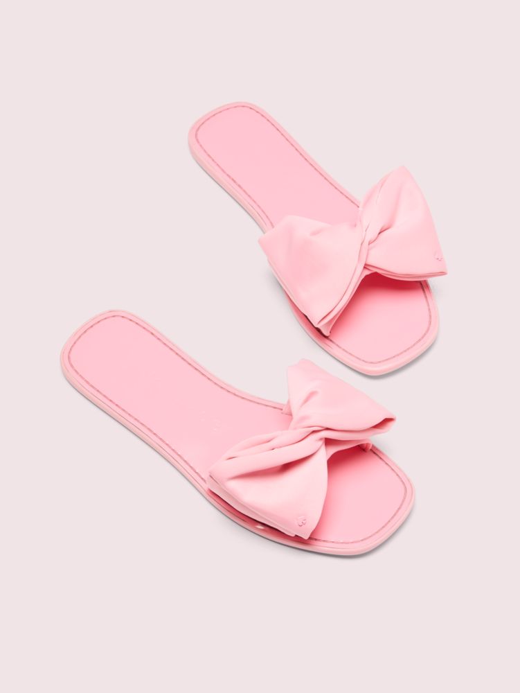 kate spade flip flops with bow