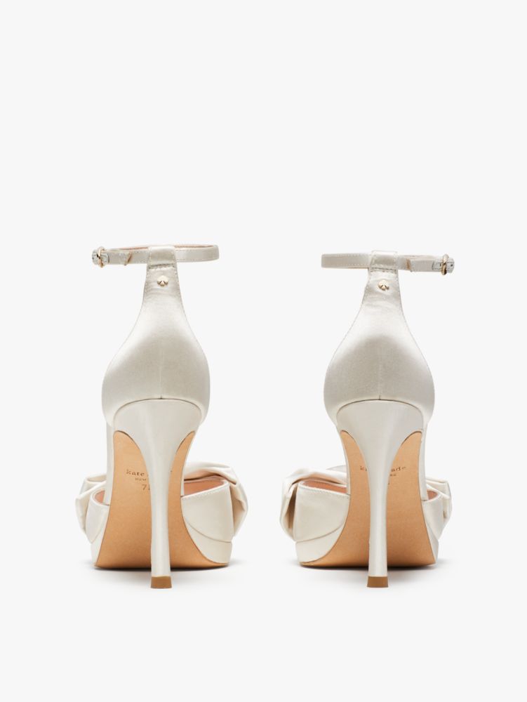 Kate Spade Bridal Bow Sandals. 4