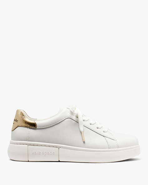 Lift Sneaker, Optic White/Pale Gold, ProductTile