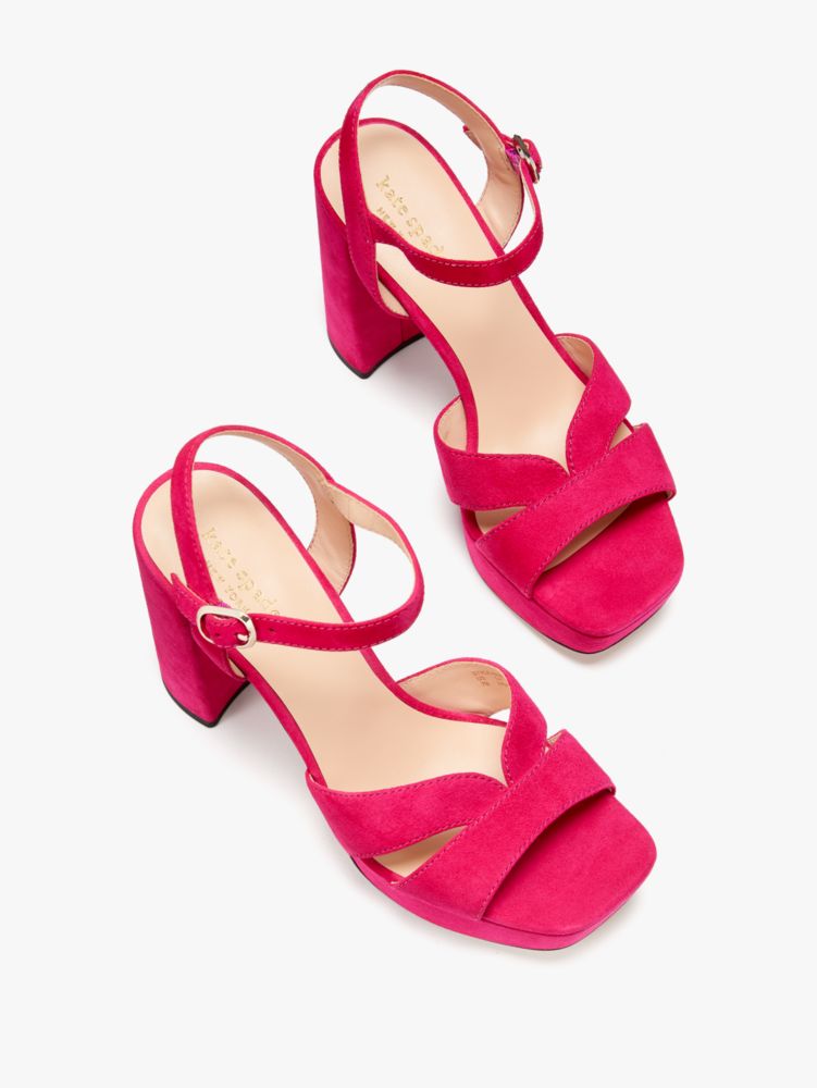 kate spade red sandals