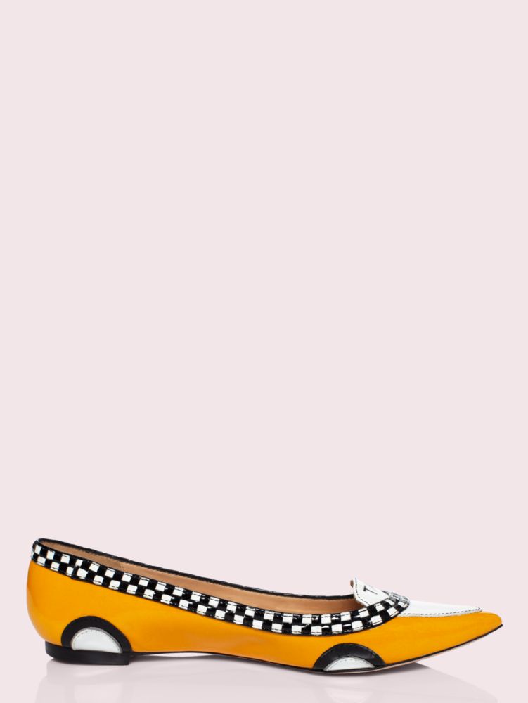 kate spade taxi cab shoes