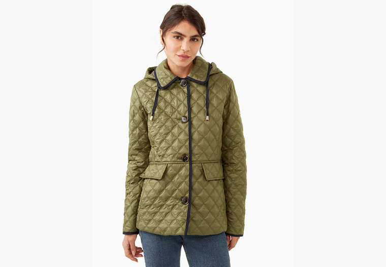 Quilted Jacket, Enchanted Green, Product image number 0