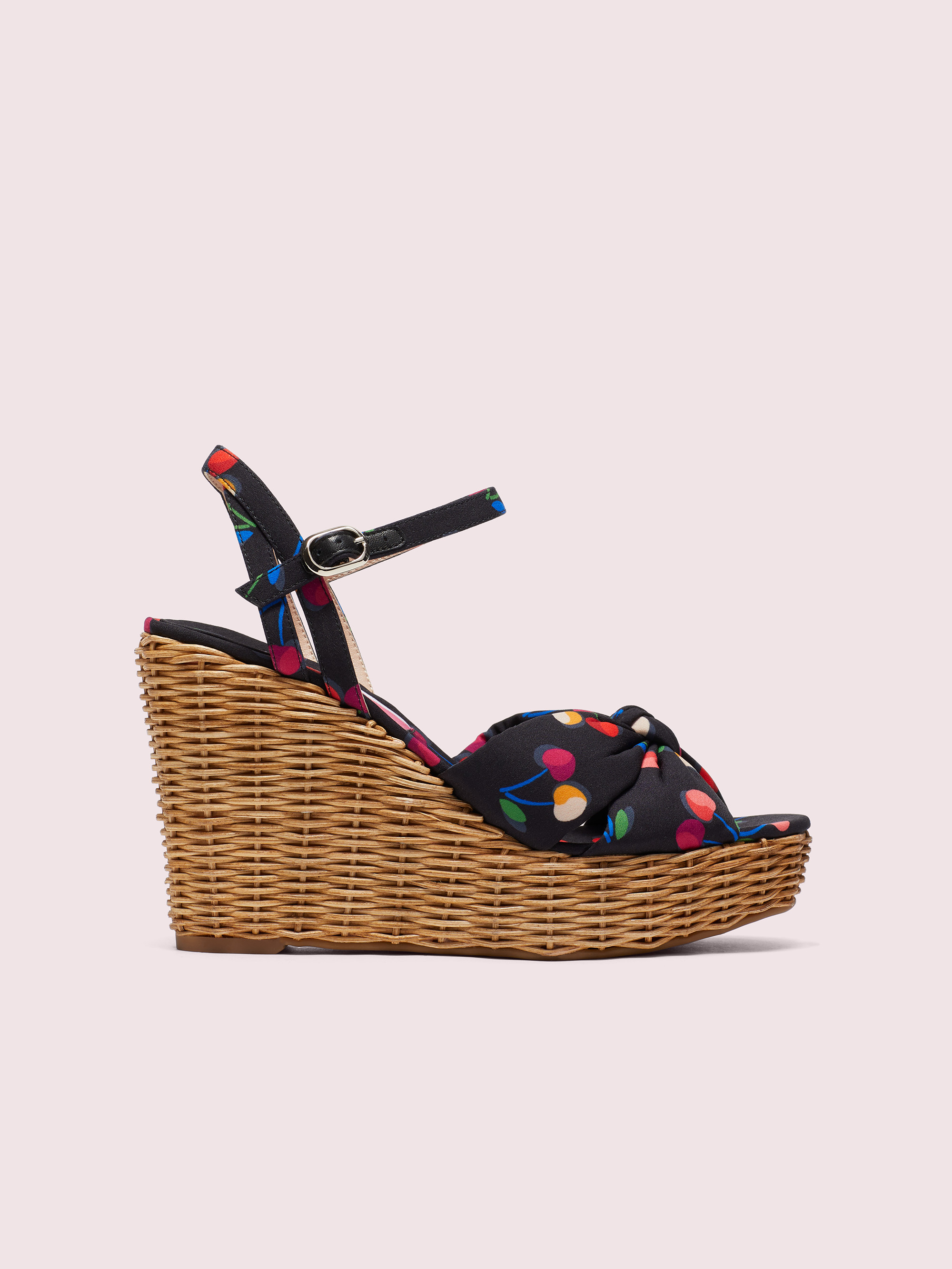 Women's cherry multi anita wedge sandals | Kate Spade New York Belgium