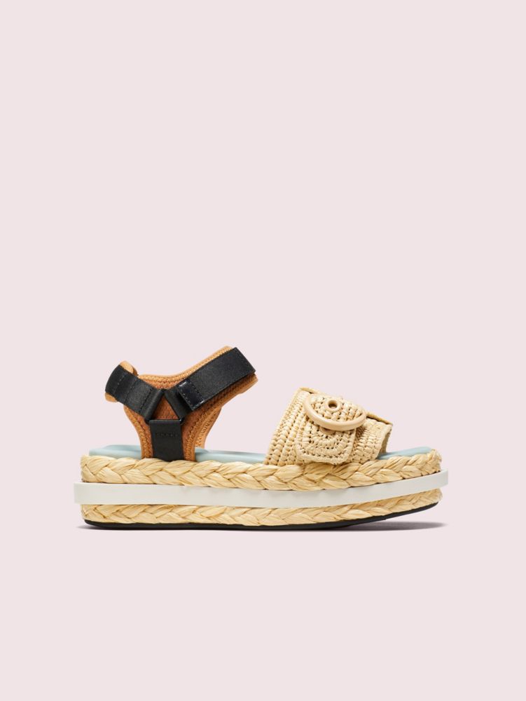 raffia flatforms