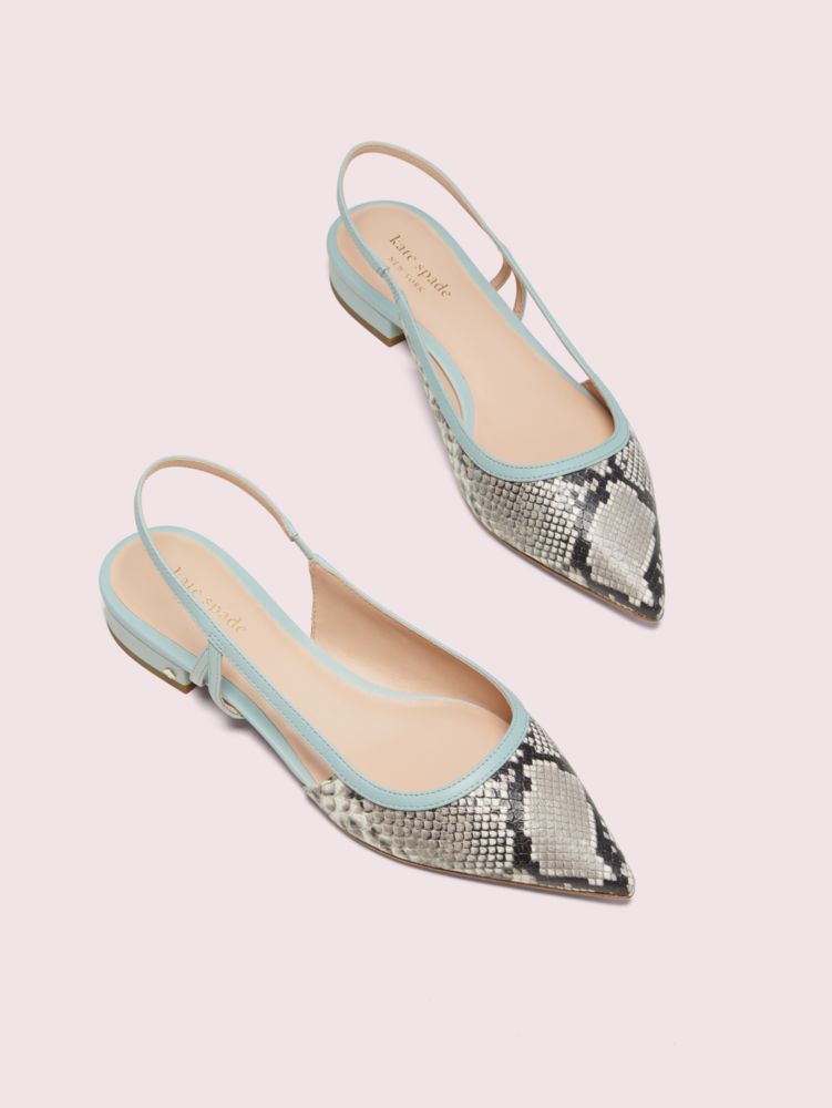 Sunday Slingback Flats, Roccia/Cloud Mist, Product