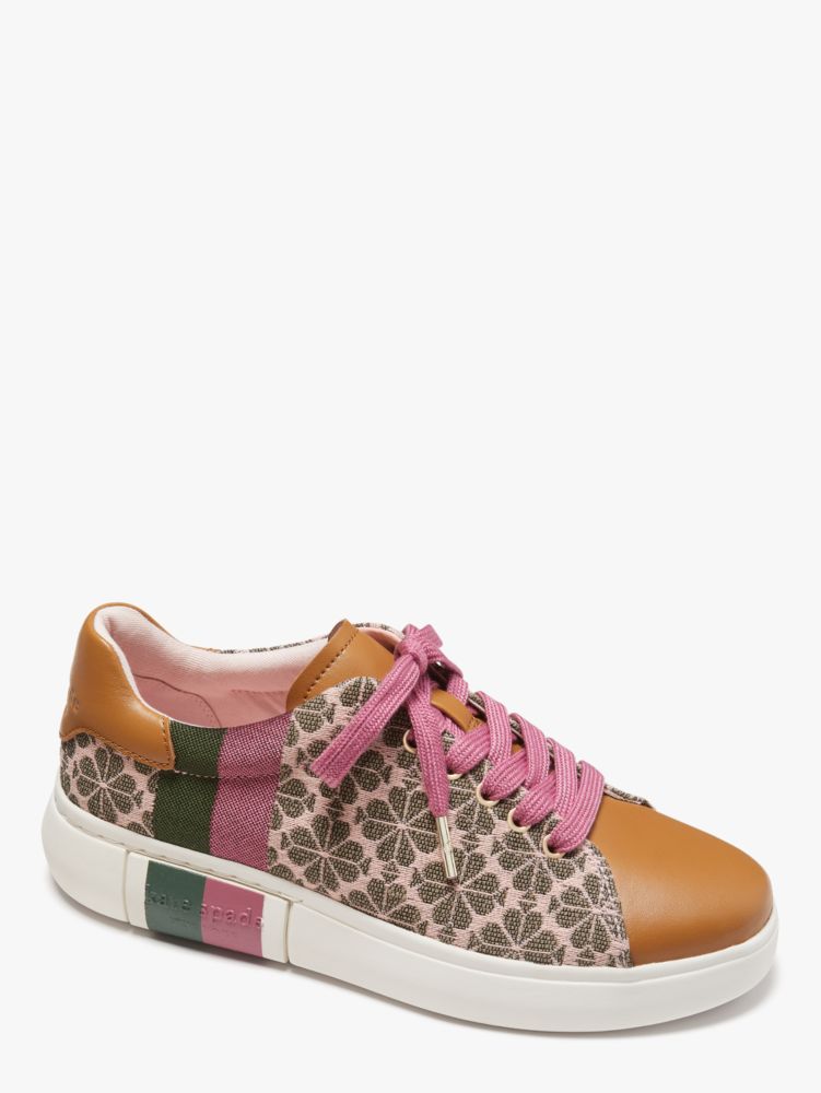 kate spade leather sneakers