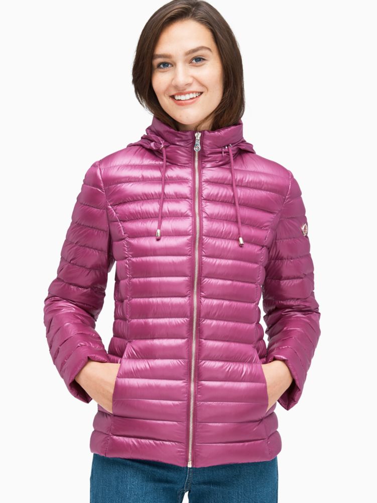 kate spade packable quilted coat