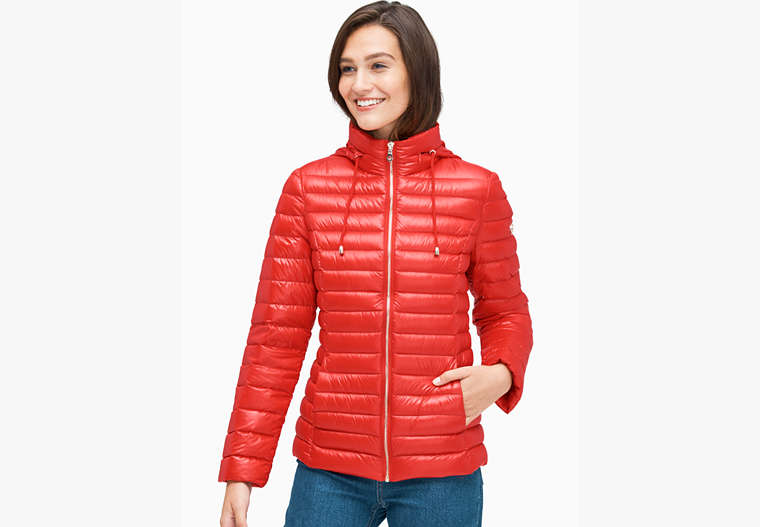 Packable Down Jacket, Digital Red, Product image number 0