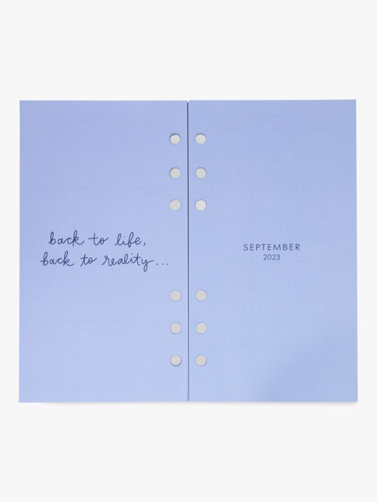 2023 Personal Size Weekly & Monthly Calendar Refill | Kate Spade New York