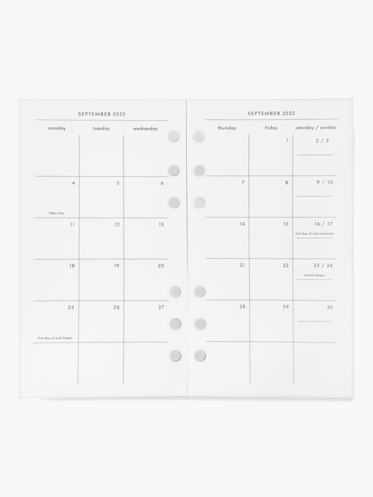 Kate Spade Calendar Refill Dinah Flossie