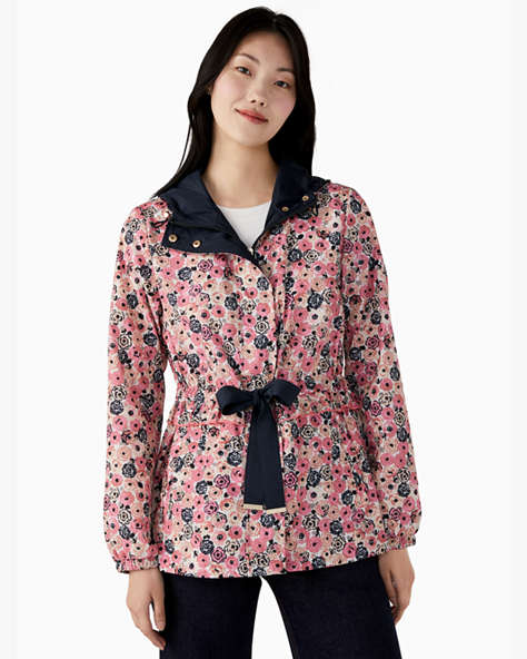 Packable Anorak, Rosette Blooms, ProductTile