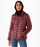 Packable Down Jacket, Deep Berry, ProductTile