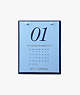 2023 Desktop Calendar, Navy, ProductTile