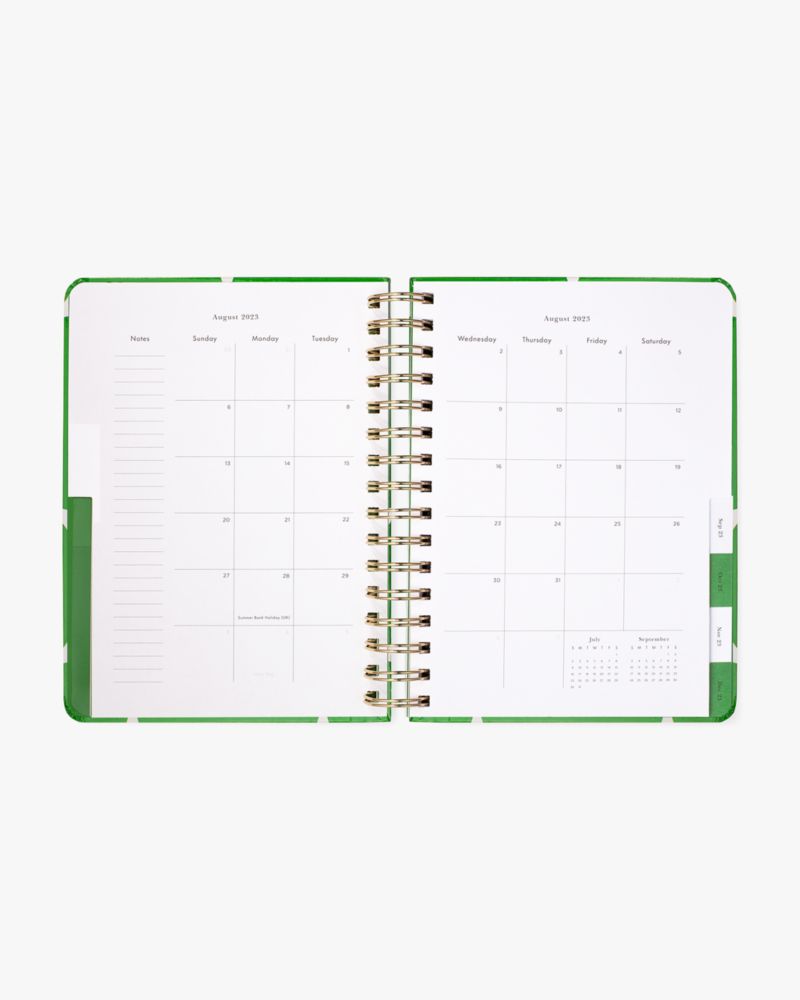 Kate Spade Joy Dot Green 2023-24 17-Month Large Planner. 4