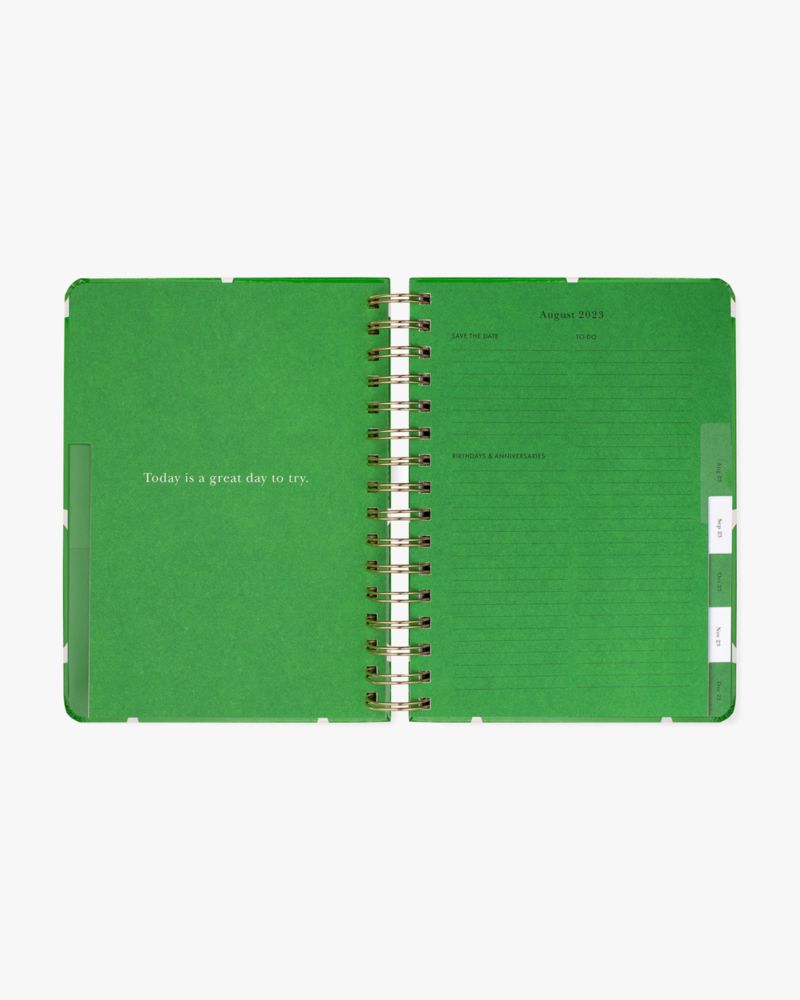 Kate Spade Joy Dot Green 2023-24 17-Month Large Planner. 5