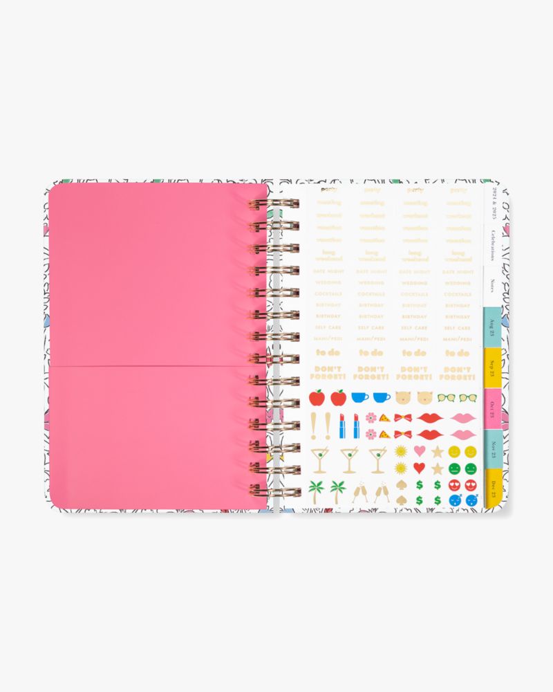 Kate Spade Tropical Flora 2023-24 17-Month Medium Planner. 5