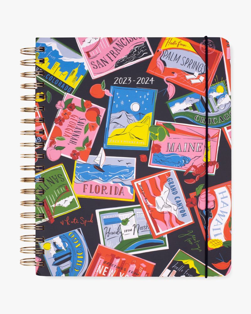 On The Road 2023 24 17 Month Mega Planner Kate Spade New York