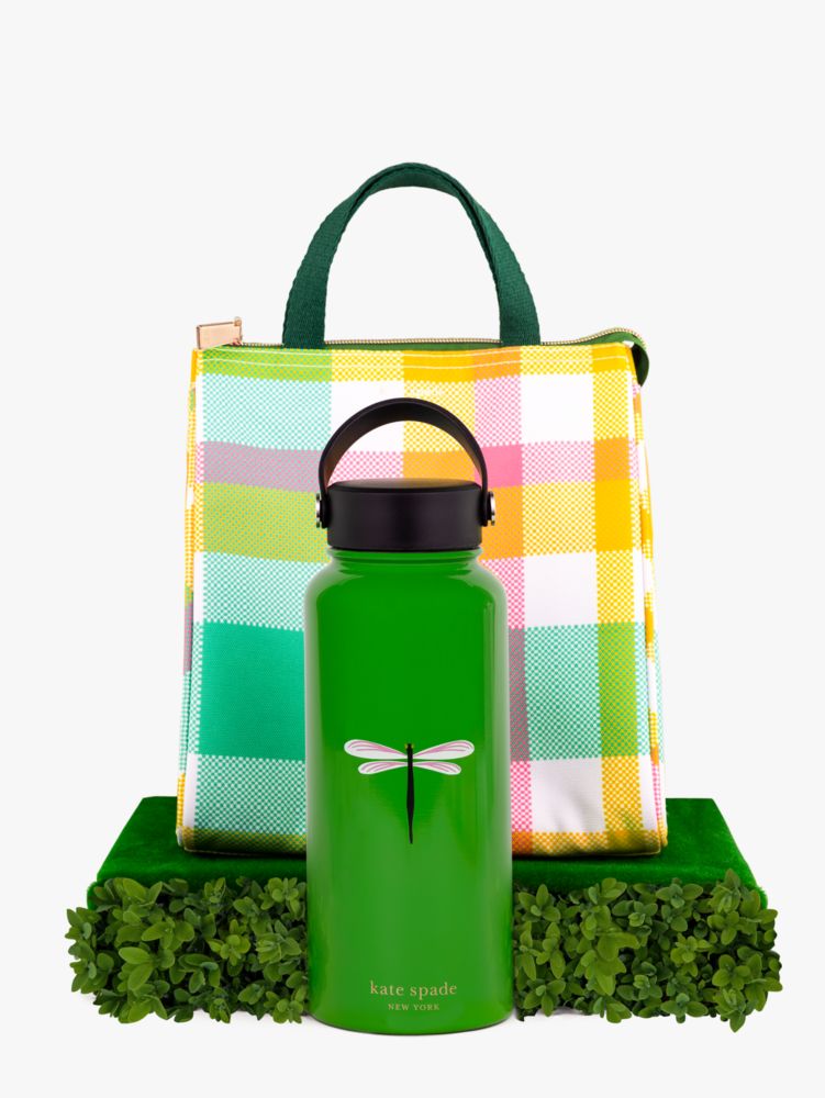 Garden Plaid Lunch Bag | Kate Spade New York