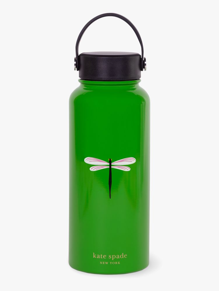 Dragonfly Flight Stainless Steel Water Bottle | Kate Spade New York