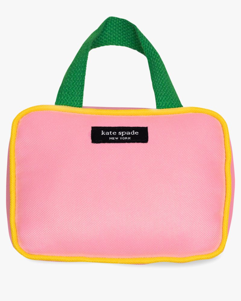 Kate Spade Colorblock Handbag Pet Toy In Multi