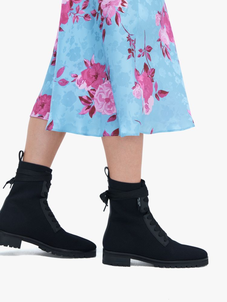 Arriba 84+ imagen kate spade knit combat boots