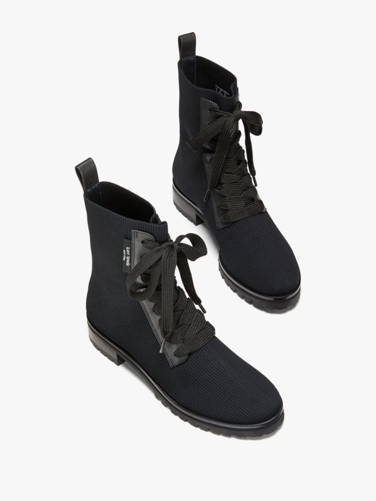 kate spade combat boots