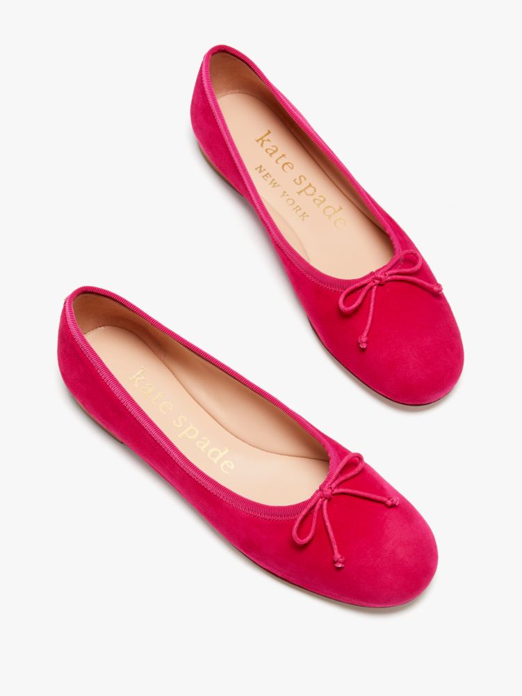 kate spade red flats