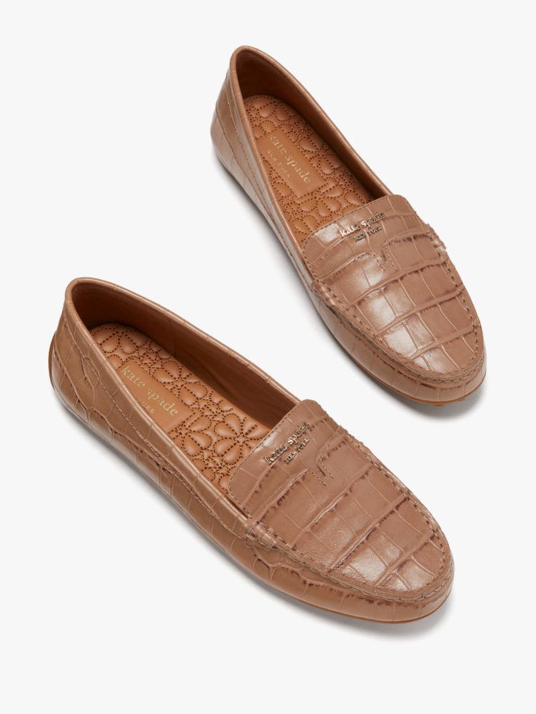 kate spade leopard flats