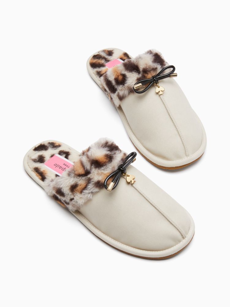 kate spade leopard print flip flops