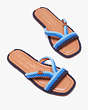 Captain's Cord Slide Sandals, Blazer Blue Multi, Product