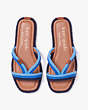 Captain's Cord Slide Sandals, Blazer Blue Multi, Product
