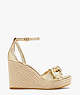 Tianna Espadrille Wedges, Pale Gold, ProductTile