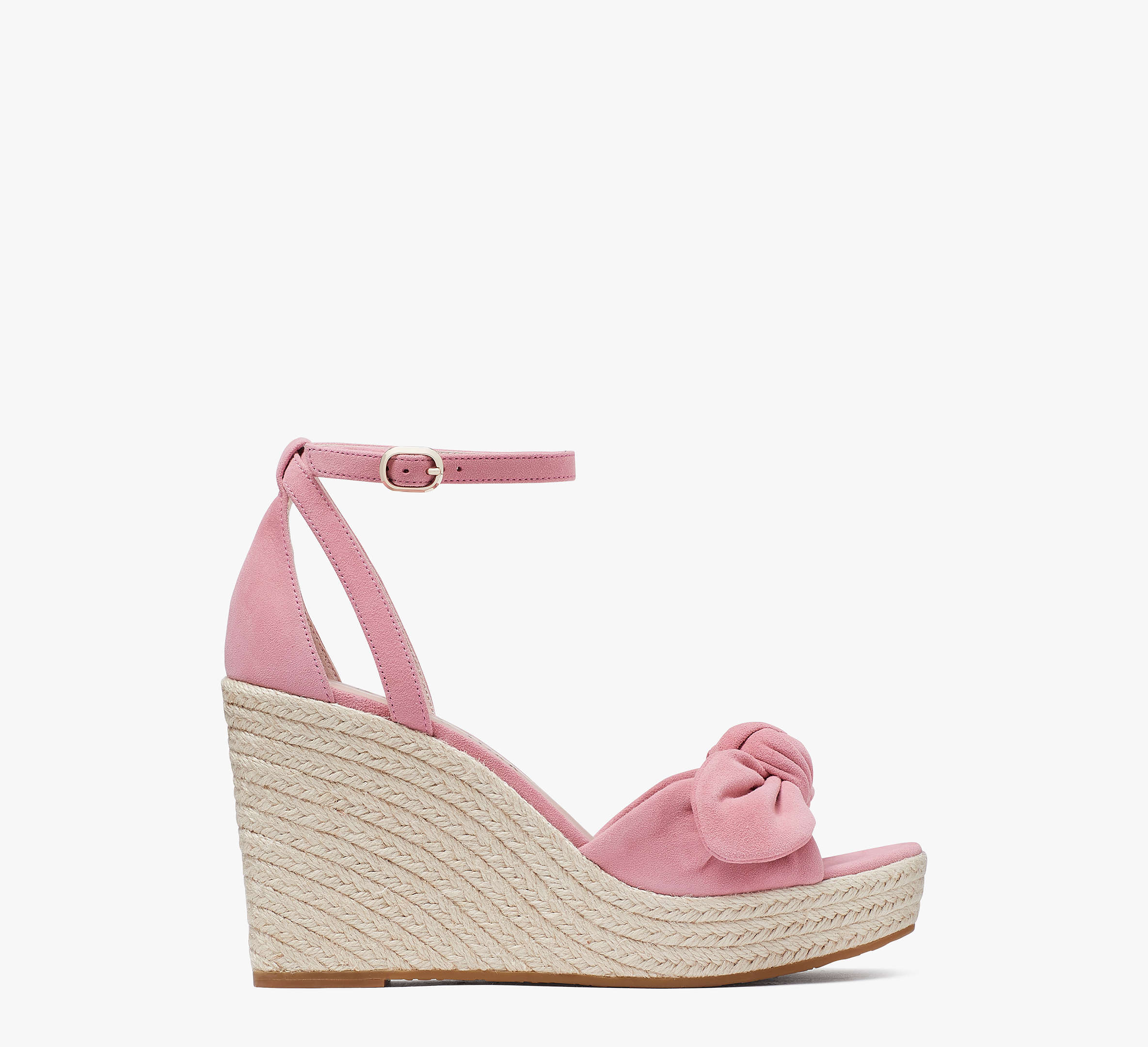 Kate Spade Tianna Platform Wedges In Rose Otto